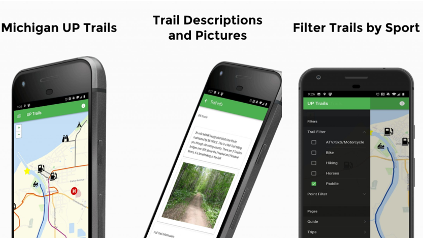 MI-TRALE Releases Michigan U.P. Trail App