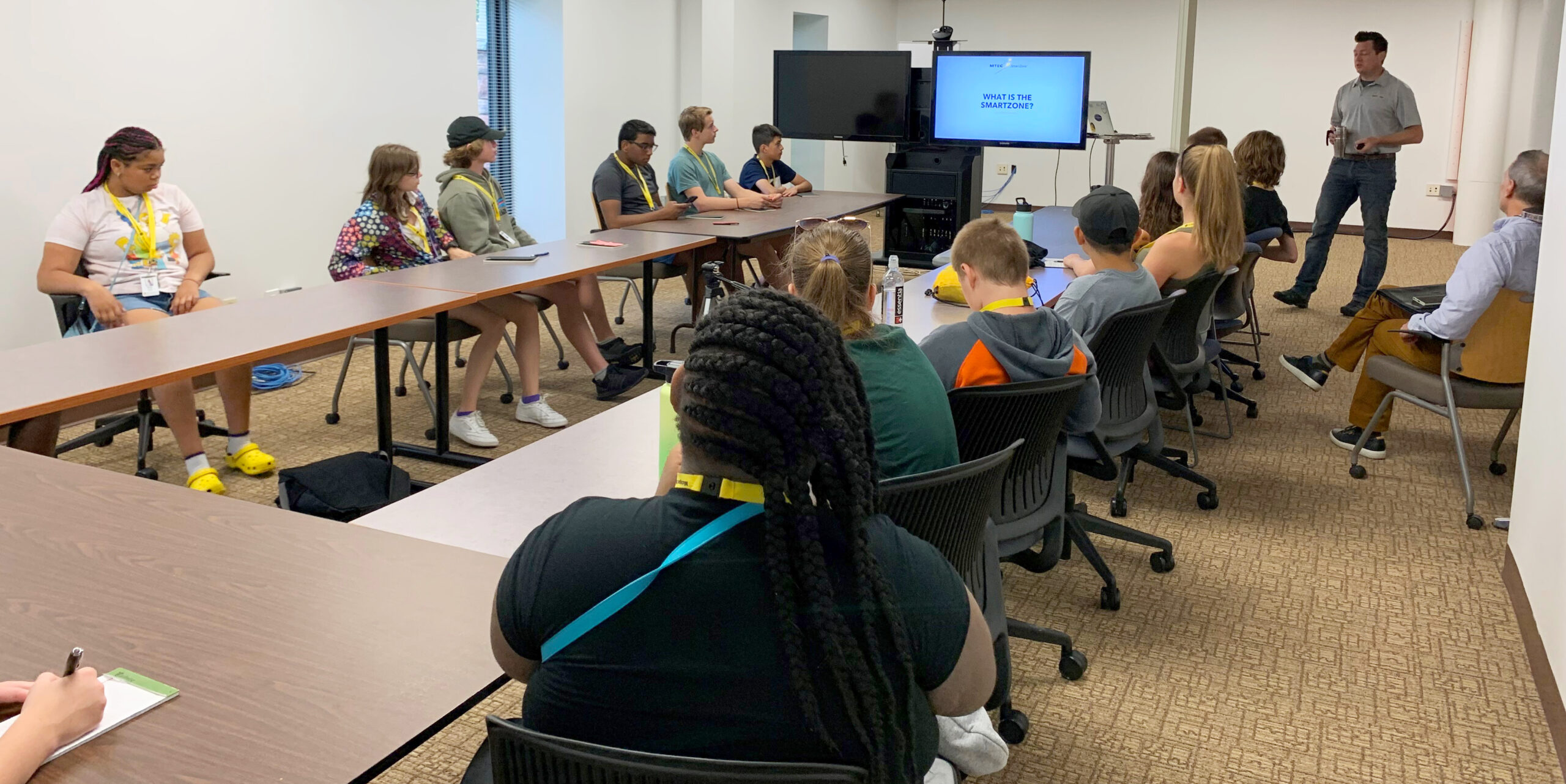 MTEC SmartZone Presents to Michigan Tech Summer Youth Program Attendees