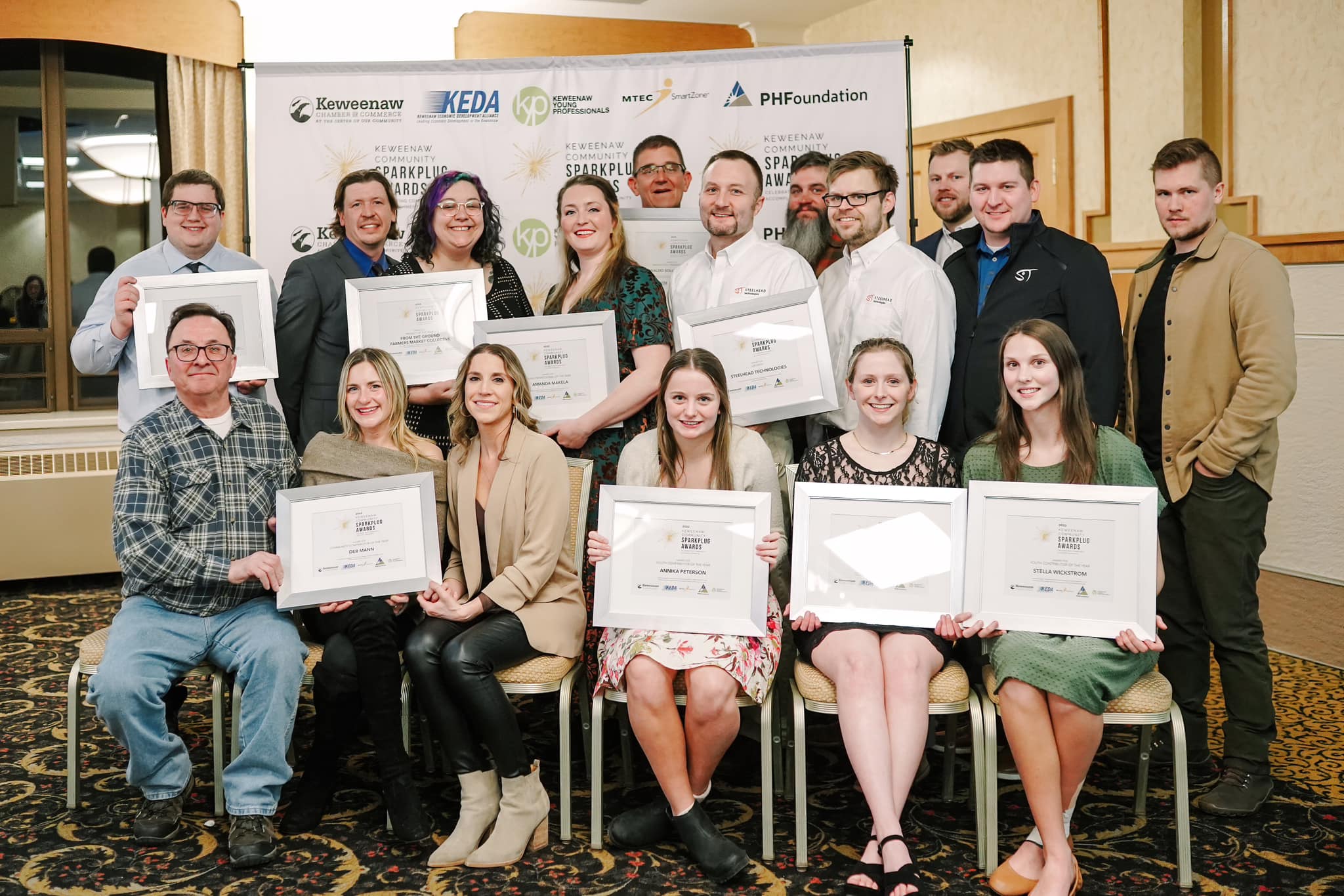 Two MTEC SmartZone Clients Selected for Keweenaw Community Sparkplug Awards